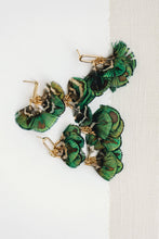 Load image into Gallery viewer, Mallard Fall Feather Tassel Statement Earrings
