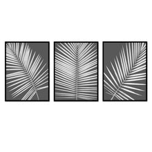 Load image into Gallery viewer, Palm Frond Trio Art  Prints