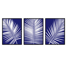 Load image into Gallery viewer, Palm Frond Trio Art  Prints