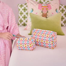 Load image into Gallery viewer, Summer Pink Cosmetic Bag
