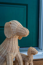 Load image into Gallery viewer, Large Potcake Rattan Dog