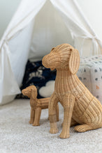 Load image into Gallery viewer, Large Potcake Rattan Dog