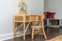 Load image into Gallery viewer, Jessie Kids Rattan Vanity