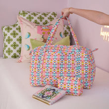 Load image into Gallery viewer, Summer Pink Cosmetic Bag