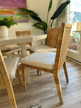 Load image into Gallery viewer, Hayes Dining Chair w/Brass End Caps