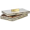 Load image into Gallery viewer, Bone 9" Rectangle Box Light Gray/Gold