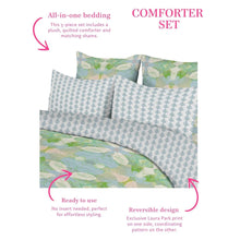 Load image into Gallery viewer, Elephant Falls Comforter Full/Queen 5-Piece Set by Laura Park