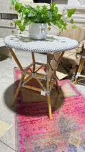Load image into Gallery viewer, Vale Blue & White Bistro Table