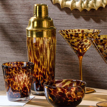 Load image into Gallery viewer, Tortoise Print Cocktail Shaker