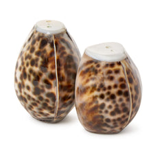 Load image into Gallery viewer, 55426 Tiger Cowrie Salt & Pepper Shaker Set