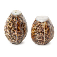 Load image into Gallery viewer, 55426 Tiger Cowrie Salt & Pepper Shaker Set