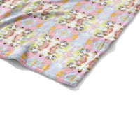Load image into Gallery viewer, Brooks Avenue Pink Fleece Blanket by Laura Park