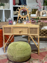Load image into Gallery viewer, Jessie Kids Rattan Vanity