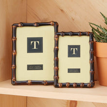 Load image into Gallery viewer, Dark Bamboo Photo Frame