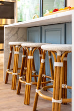 Load image into Gallery viewer, Vale Backless Counter Height Barstool - White