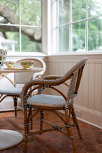 Load image into Gallery viewer, Vale Armchair - Blue and White