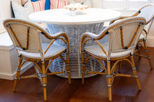 Load image into Gallery viewer, Vale Armchair - Blue and White