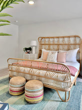 Load image into Gallery viewer, Maui Rattan Bed - Multiple Sizes