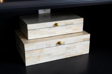 Load image into Gallery viewer, Bone Inlay Decorative Boxes - Multiple Sizes