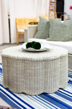 Load image into Gallery viewer, Kiira Outdoor Scalloped Coffee Table - Driftwood