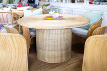 Load image into Gallery viewer, The Savannah 54" Round Rattan Table