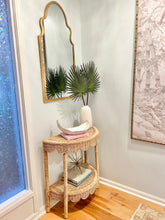 Load image into Gallery viewer, Demilune Scalloped Side Table