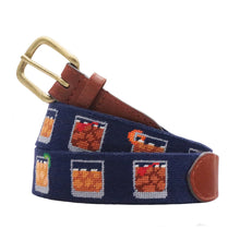 Load image into Gallery viewer, Bourbon Five Ways Belt (Dark Navy)