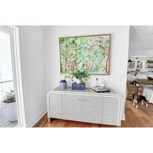 Load image into Gallery viewer, Bone Inlay Waterfall Two Door Console