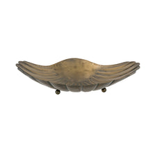 Load image into Gallery viewer, Shell Shaped Brass Decorative Tray