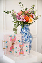 Load image into Gallery viewer, Monet's Garden Pink Large  Acrylic Tray