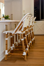 Load image into Gallery viewer, Vale White Counter Height Stool with Back