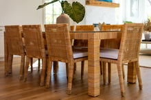 Load image into Gallery viewer, Hayes Dining Chair w/Brass End Caps