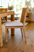 Load image into Gallery viewer, Hayes Dining Chair w/Brass End Caps