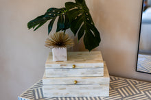 Load image into Gallery viewer, Bone Inlay Decorative Boxes - Multiple Sizes