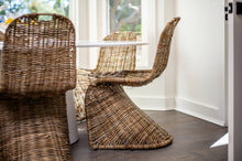 Load image into Gallery viewer, The Beaufort Hand-Woven Rattan and Metal Chair