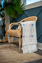 Load image into Gallery viewer, Rattan Scalloped Armchair