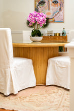 Load image into Gallery viewer, Tasmania Round Dining Table w/Glass Top