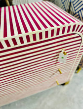 Load image into Gallery viewer, HOT Pink/White Bone Inlay 3-Drawer Dresser