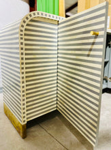 Load image into Gallery viewer, Bone Inlay Waterfall Two Door Console