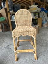 Load image into Gallery viewer, Dunlin Scalloped Counter Height Bar Stool