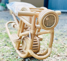 Load image into Gallery viewer, Kids Rattan motorcycle