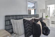 Load image into Gallery viewer, King Black Dash Headboard