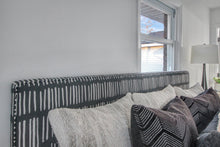 Load image into Gallery viewer, King Black Dash Headboard