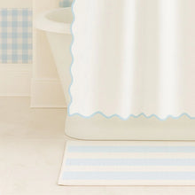 Load image into Gallery viewer, Laura Park Scalloped Shower Curtain