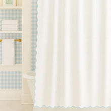 Load image into Gallery viewer, Laura Park Scalloped Shower Curtain