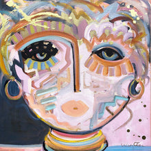 Load image into Gallery viewer, Mint Blush Chica Art by Windy O'Connor