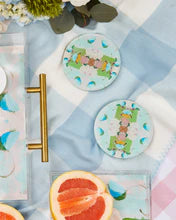 Load image into Gallery viewer, Monets Garden Green | Laura Park x Tart Coaster