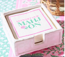 Load image into Gallery viewer, Hampton Faux Bamboo Napkin Holder