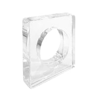 Load image into Gallery viewer, Laura Park Acrylic Napkin Ring Set - Clear