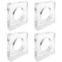 Load image into Gallery viewer, Laura Park Acrylic Napkin Ring Set - Clear